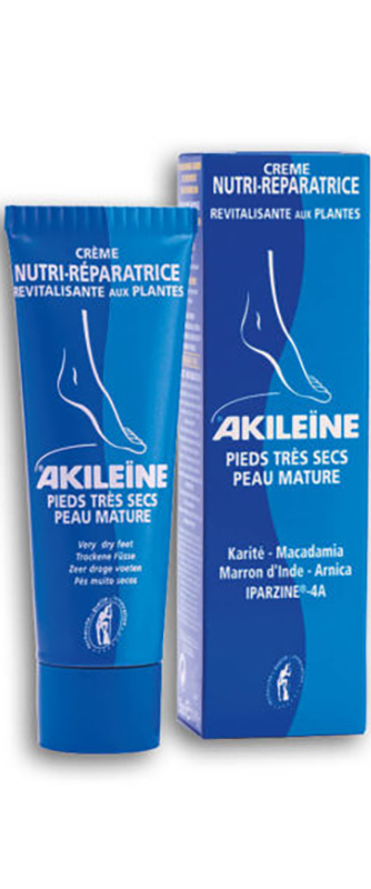 AKILEINE BLU CREMA PIEDI SECCHI 50 ML - Farmacia De Pasquale