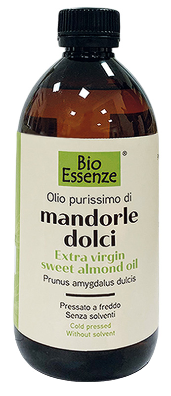 BIO ESSENZE OLIO PURISSIMO DI MANDORLE DOLCI 500 ML - Farmacia De Pasquale