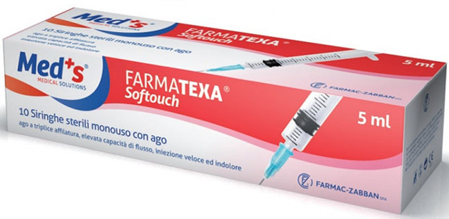 SIRINGA MEDS 5 ML 14 GAUGE 10 PEZZI - Farmacia De Pasquale