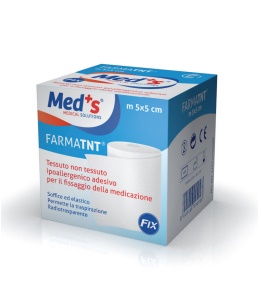 CEROTTO MEDS FARMATESSUTO NON TESSUTO TESSUTO NON TESSUTO FIX IPOALLERGENICO ADESIVO 250X5 CM - Farmacia De Pasquale