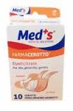 CEROTTO MEDS STRIP TELA IPOALLERGENICO ELASTICIZZATO ASSORTITI 10 PEZZI - Farmacia De Pasquale