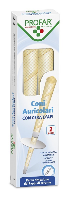 CONI AURICOLARI 2 PEZZI PROFAR - Farmacia De Pasquale