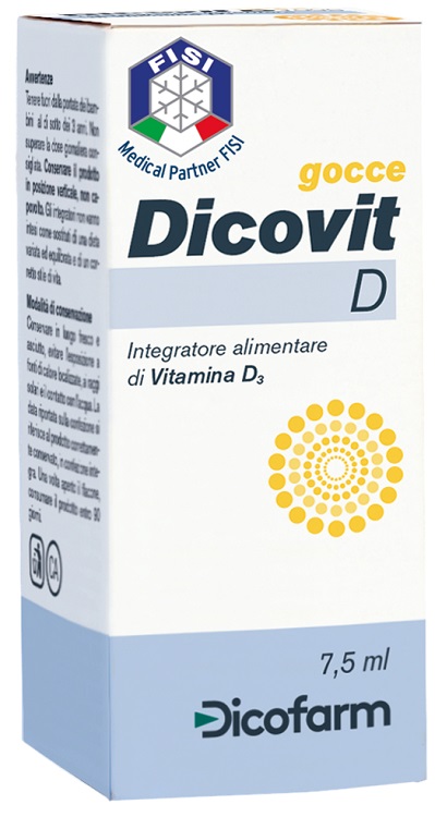 DICOVIT D VITAMINA D3 7,5 ML - Farmacia De Pasquale