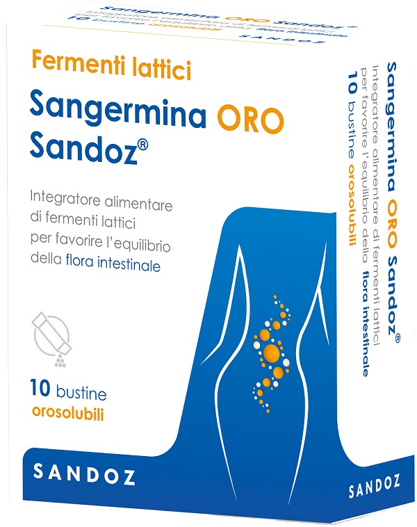 SANGERMINA ORO 10 BUSTINE OROSOLUBILE - Farmacia De Pasquale