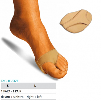 ORIONE OK PED G118 CUSCINETTO METATARSALE GEL POLIMERO 1 PAIO DESTRO + SINISTRO MISURA S 1 PAIO - Farmacia De Pasquale