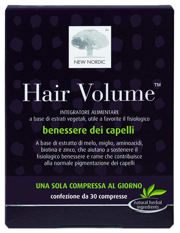 HAIR VOLUME INTEGRATORE ALIMENTARE BLISTER 30 COMPRESSE - Farmacia De Pasquale