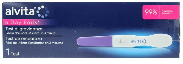 TEST DI GRAVIDANZA PRECOCE ALVITA 1 PEZZO - Farmacia De Pasquale