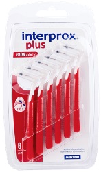 INTERPROX PLUS MINICONICO ROSSO 6 PEZZI - Farmacia De Pasquale