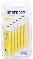 INTERPROX PLUS MINI GIALLO 6 PEZZI - Farmacia De Pasquale