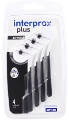 INTERPROX PLUS XX MAXI NERO 4 PEZZI - Farmacia De Pasquale