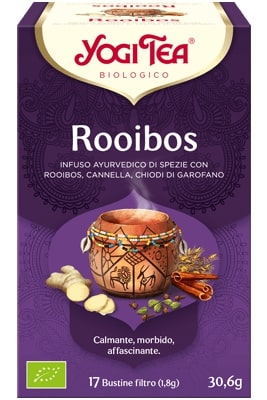YOGI TEA ROOIBOS BIO 17 FILTRI 30,6 G - Farmacia De Pasquale