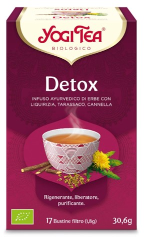 YOGI TEA DETOX BIO 30,6 G - Farmacia De Pasquale