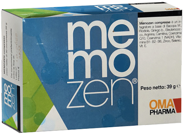 MEMOZEN 30 COMPRESSE 39 G - Farmacia De Pasquale