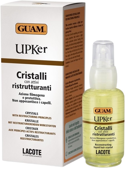 GUAM UPKER CRISTALLI RISTRUTTURANTI CAPELLI 50 ML - Farmacia De Pasquale