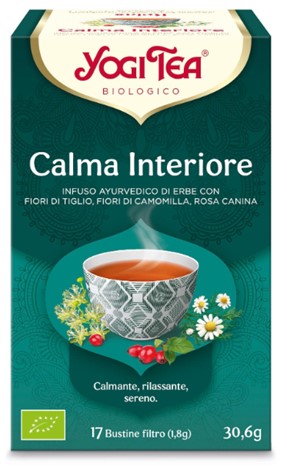 YOGI TEA CALMA INTERIORE 31 G - Farmacia De Pasquale