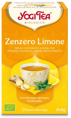 YOGI TEA ZENZERO LIMONE 31 G - Farmacia De Pasquale