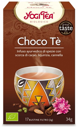 YOGI TEA CHOCO TE' BIOLOGICO 34 G - Farmacia De Pasquale