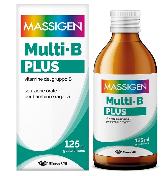MASSIGEN MULTI-B PLUS VITAMINE DEL GRUPPO B 125 ML - Farmacia De Pasquale