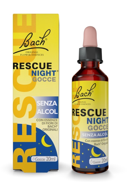 RESCUE ORIGINAL NIGHT SENZA ALCOL GOCCE 20 ML - Farmacia De Pasquale