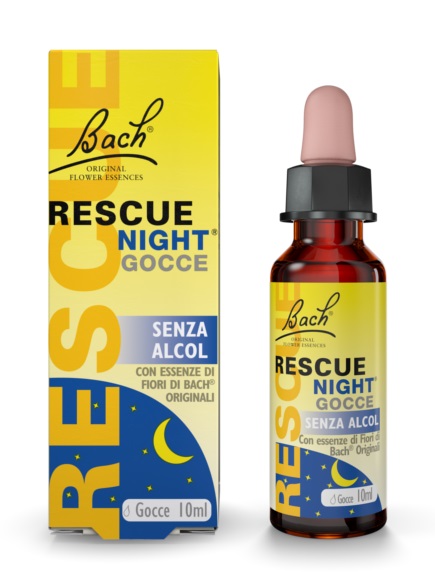 RESCUE ORIGINAL NIGHT SENZA ALCOL GOCCE 10 ML - Farmacia De Pasquale