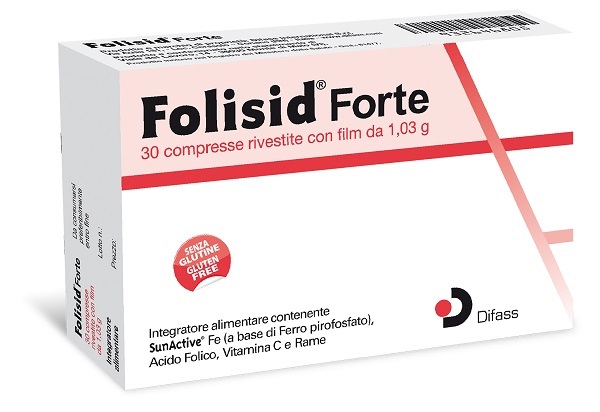 FOLISID FORTE 30 COMPRESSE 3,9 G - Farmacia De Pasquale