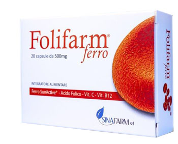 FOLIFARM FERRO 20 CAPSULE - Farmacia De Pasquale