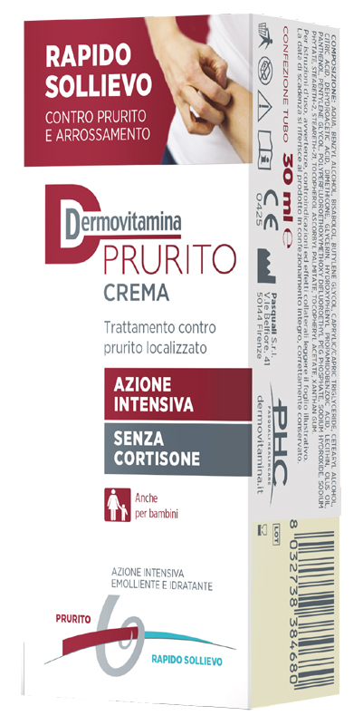 DERMOVITAMINA PRURITO CREMA AZIONE INTENSIVA SENZA CORTISONE 30 ML - Farmacia De Pasquale