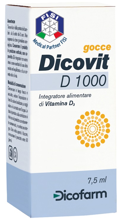 DICOVIT D 1000 7,5 ML - Farmacia De Pasquale