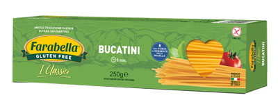 FARABELLA BUCATINI PASTA SENZA GLUTINE 250 G - Farmacia De Pasquale