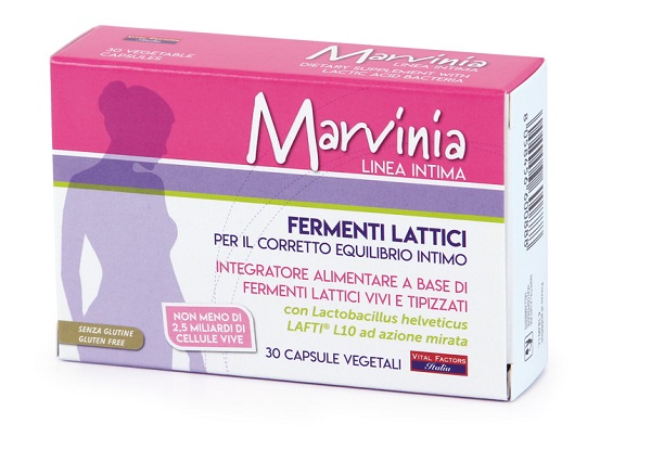 MARVINIA FERMENTI LATTICI 30 CAPSULE 9 G - Farmacia De Pasquale