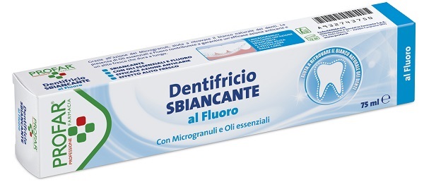 DENTIFRICIO SBIANCANTE 75 ML PROFAR - Farmacia De Pasquale