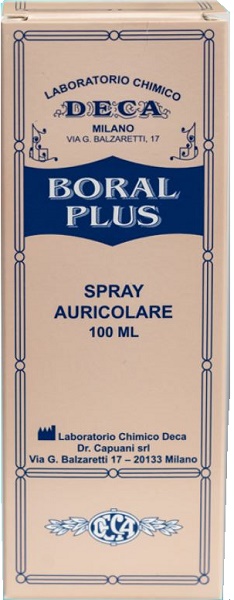 BORAL PLUS SPRAY AURICOLARE 100 ML - Farmacia De Pasquale