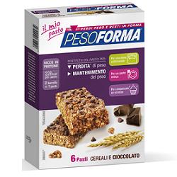 PESOFORMA BARRETTA CEREALI/CIOCCOLATO 12 X 31 G - Farmacia De Pasquale