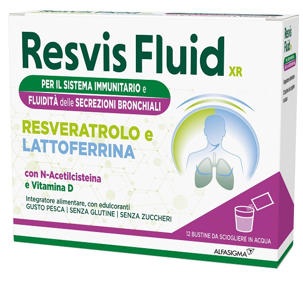 RESVIS FLUID XR BIOFUTURA 12 BUSTINE - Farmacia De Pasquale