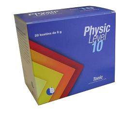 PHYSIC LEVEL 10 TONIC 20 BUSTINE 8 G - Farmacia De Pasquale