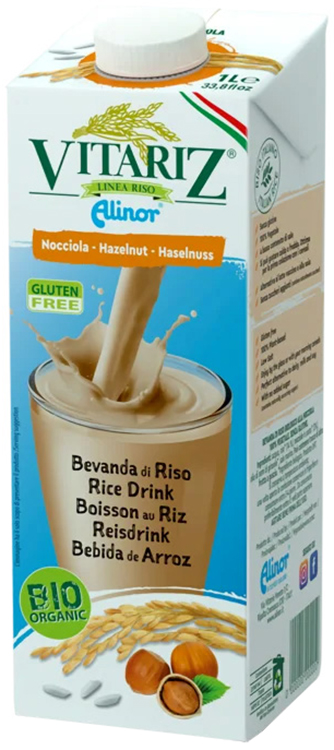 VITARIZ BEVANDA DI RISO E NOCCIOLA BIO 1 LITRO - Farmacia De Pasquale