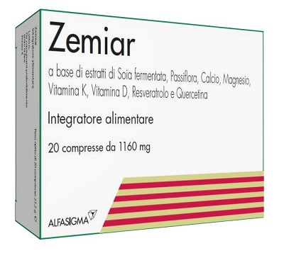 ZEMIAR 20 COMPRESSE 1160 MG - Farmacia De Pasquale
