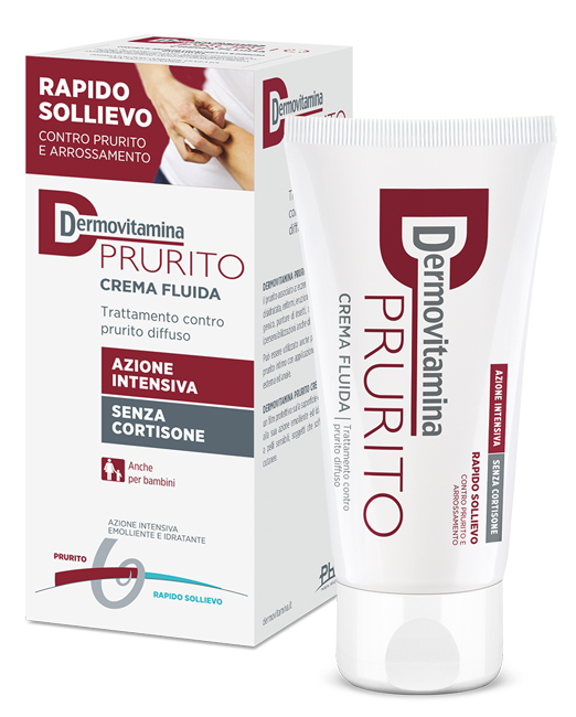 DERMOVITAMINA PRURITO CREMA FLUIDA AZIONE INTENSIVA SENZA CORTISONE 150 ML - Farmacia De Pasquale