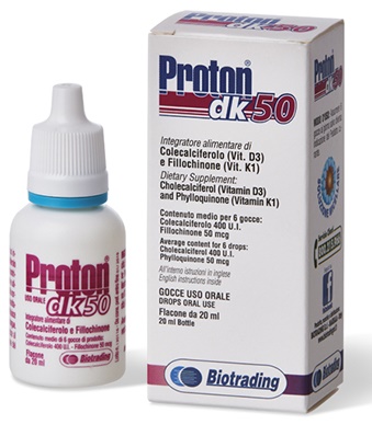 PROTON DK 50 GOCCE 20 ML - Farmacia De Pasquale