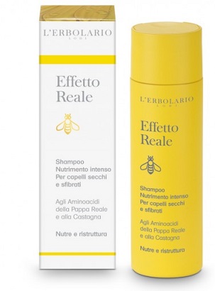 EFFETTO REALE SHAMPOO NUTRIMENTO INTENSO CAPELLI SECCHI E SFIBRATI 200 ML - Farmacia De Pasquale
