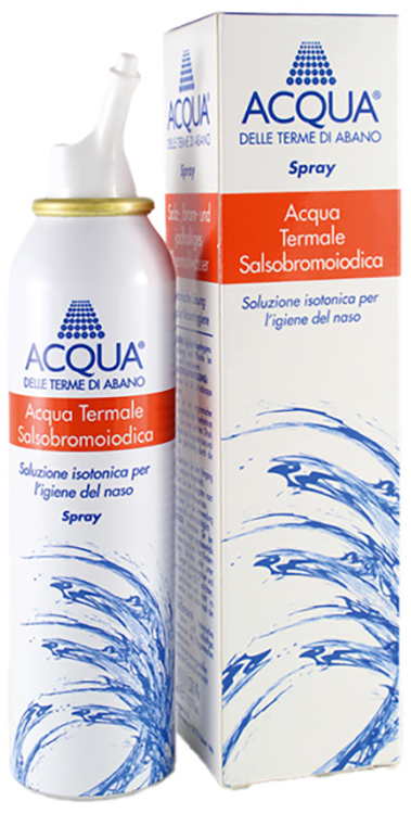 ACQUA DELLE TERME DI ABANO ISOTONICA SPRAY IRRIGAZIONE NASALE 125 ML - Farmacia De Pasquale