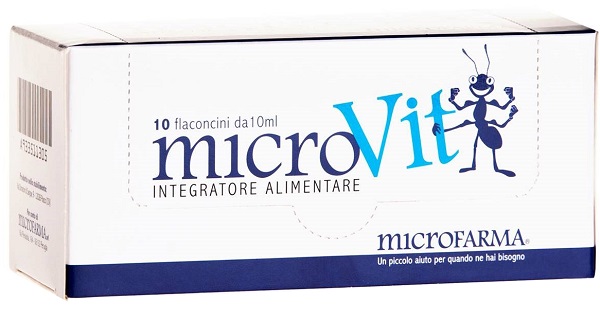 MICROVIT 10 FLACONCINI DA 10 ML - Farmacia De Pasquale