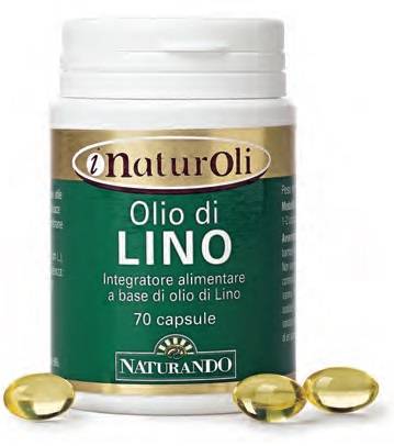NATUROLI OLIO DI LINO 70 SOFTGEL - Farmacia De Pasquale