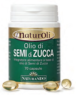 NATUROLI OLIO DI SEMI DI ZUCCA 70 SOFTGEL - Farmacia De Pasquale