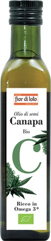 FIOR DI LOTO OLIO DI SEMI DI CANAPA BIO 250 ML - Farmacia De Pasquale