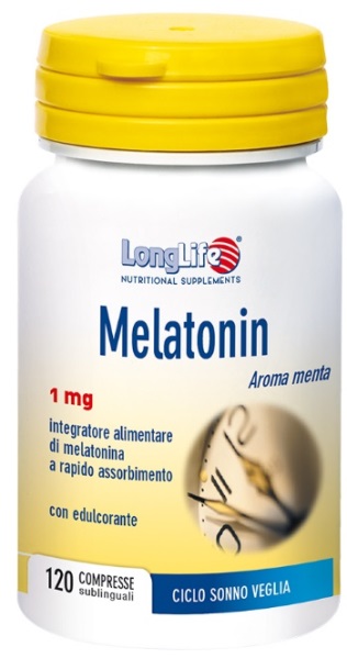 LONGLIFE MELATONIN 1 MG 120 COMPRESSE - Farmacia De Pasquale