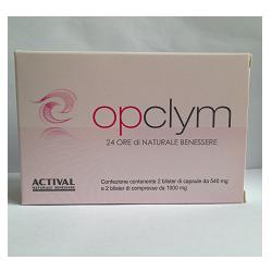 OPCLYM BLISTER 20 CAPSULE + 20 COMPRESSE ASTUCCIO 30,8 G - Farmacia De Pasquale