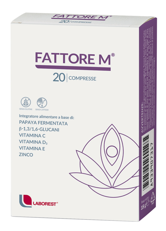 FATTORE M 20 COMPRESSE - Farmacia De Pasquale