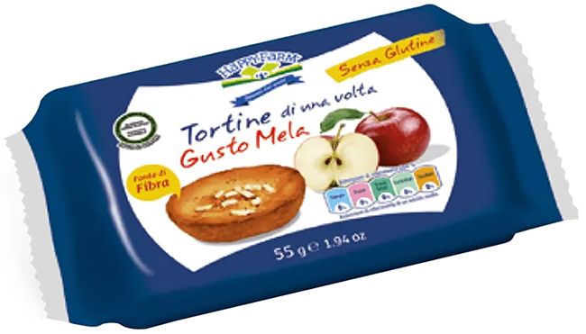 HAPPY FARM TORTINE MELA 55 G - Farmacia De Pasquale