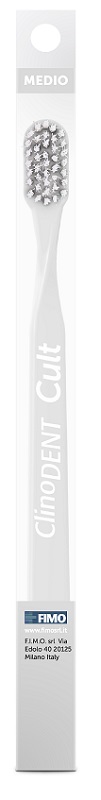 CLINODENT CULT BIANCO SPAZZOLINO DA DENTI MEDIO - Farmacia De Pasquale